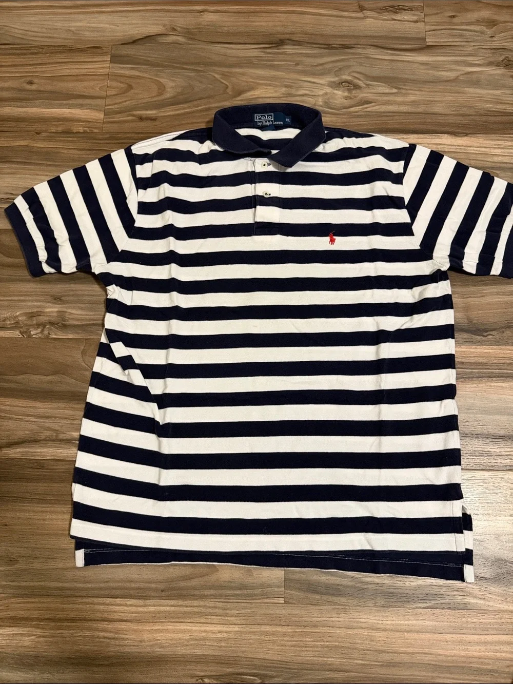 VTG 90s Polo Ralph Lauren Pique Polo Shirt Bundle (2) Mens XL Preppy Cotton
